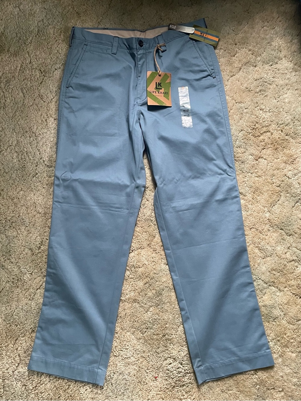 Men's Life Khaki Straight Relaxed Pants